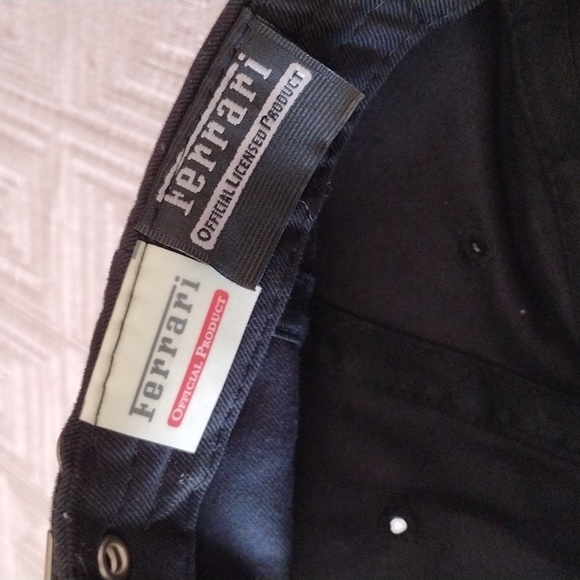 Ferrari Adjustable Baseball Cap SF Logo Hat RARE Official Product - Picture 5 of 11